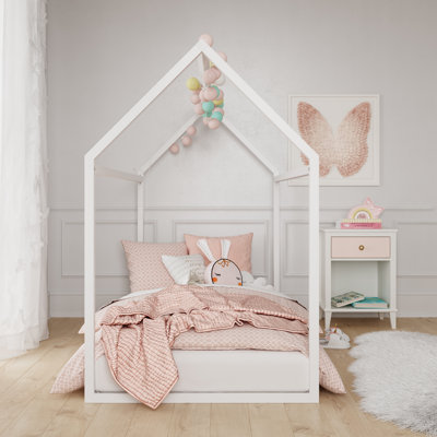 Skyler Metal Montessori House Bed