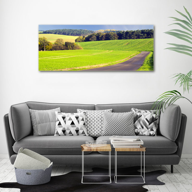 Dirt Road - No Frame Print on Canvas