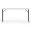 Table rectangulaire pliante en plastique pour l'entraînement et les événements Parker