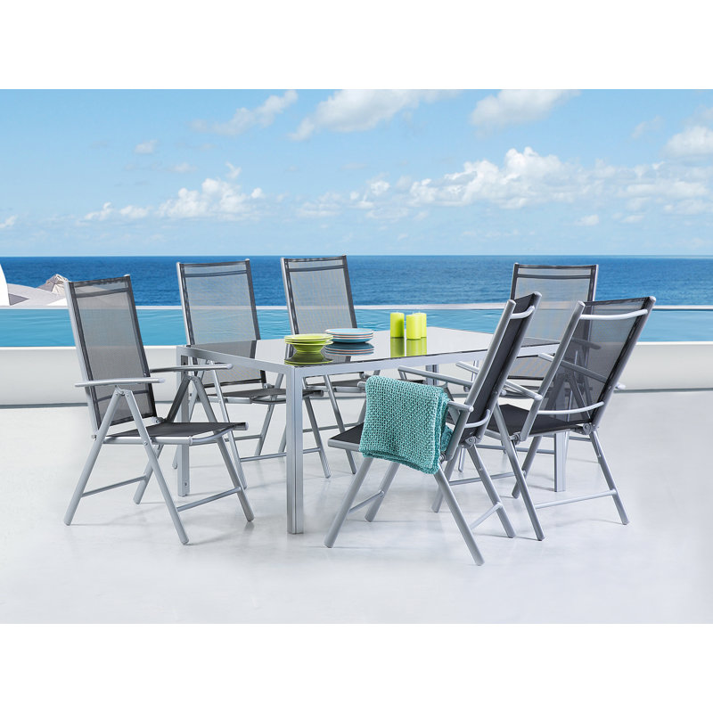 Witsham Patio Dining Armchair, Black