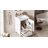 20" Bathroom Vanity with Ceramic Sink