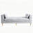 Upholstered Accent Bench With Two Pillows-709020980