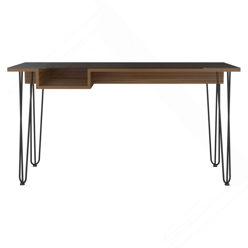 Bureau Rolo140, Bureau, acajou
