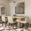 Table de salle à manger Tov Furniture Brut Travertine-1980512759