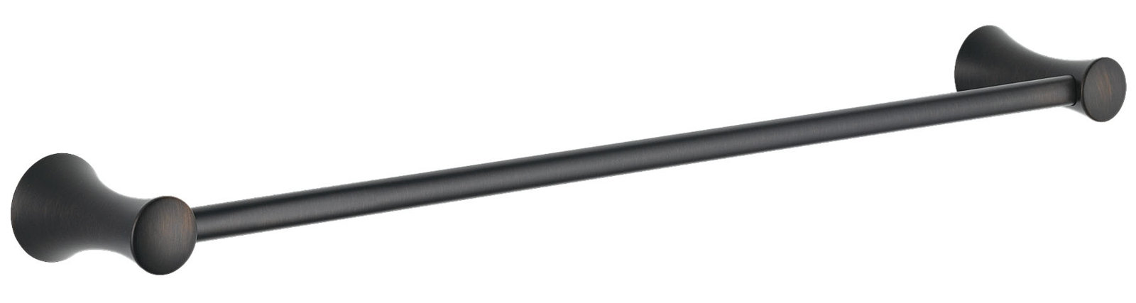 Lahara 24" Wall-Mounted Towel Bar, Venetian Bronze, 24"