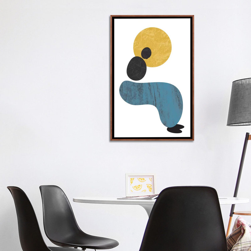 « abstract lady » par flatowl-impression sur image, H 48 po x l 32 po x P 1,5 po, Toile tendue