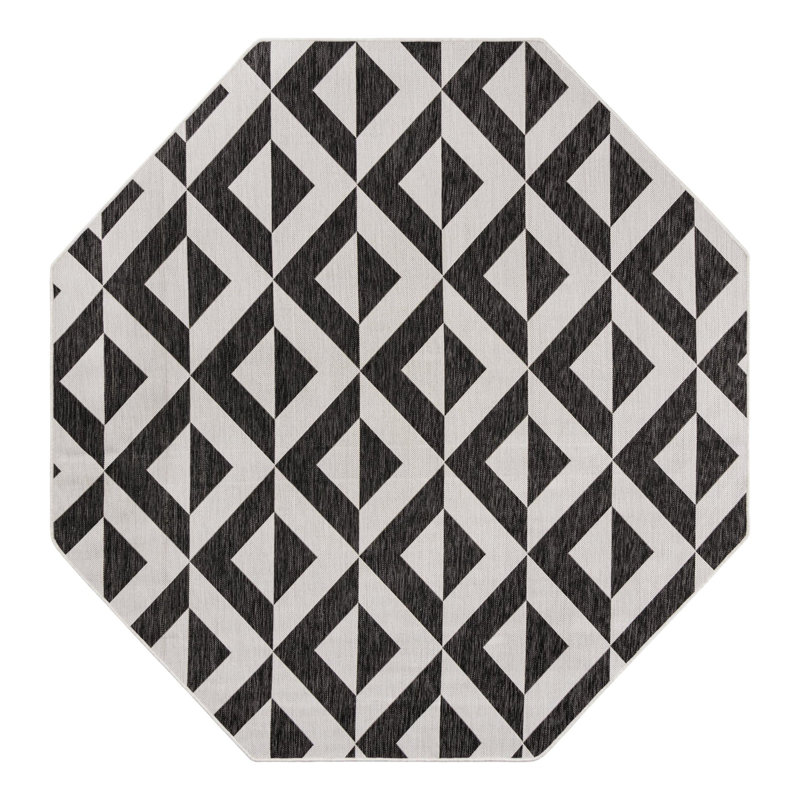 Jill Zarin Napa Indoor/Outdoor Rug, Octagon 7'10"
