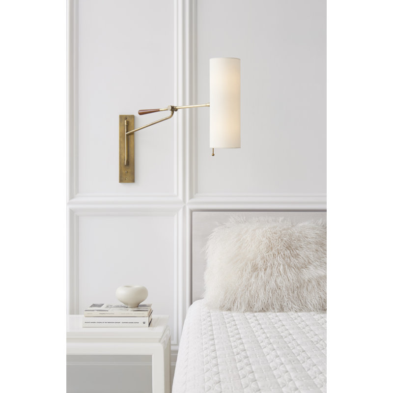 AERIN Frankfort Articulating Wall Light, Antique Brass
