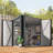 7' X 4' Outdoor Bike Storage Lean To Shed