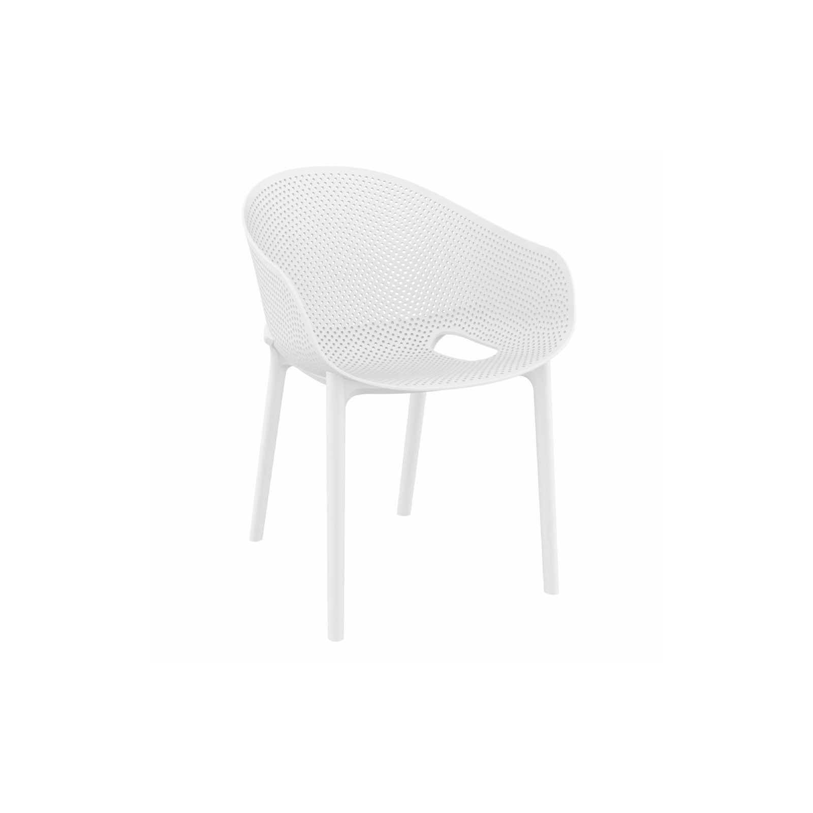 Farrah Square 2 - Person Bistro Set, White