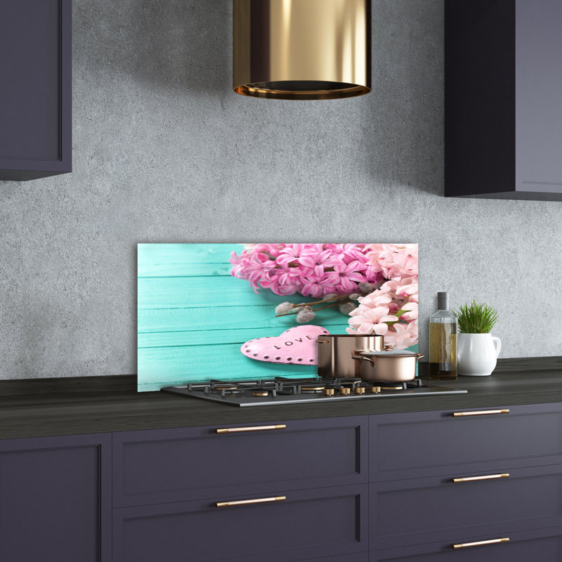 Louit 50cm W x 100cm L Glass Peel and Stick Panel