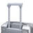 14"/20" 2 Pcs/Set In ABS Spinner Wheel Luggage, With Combination Lock,14" Cosmetic Case