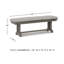 Banc de jardin Ahumada