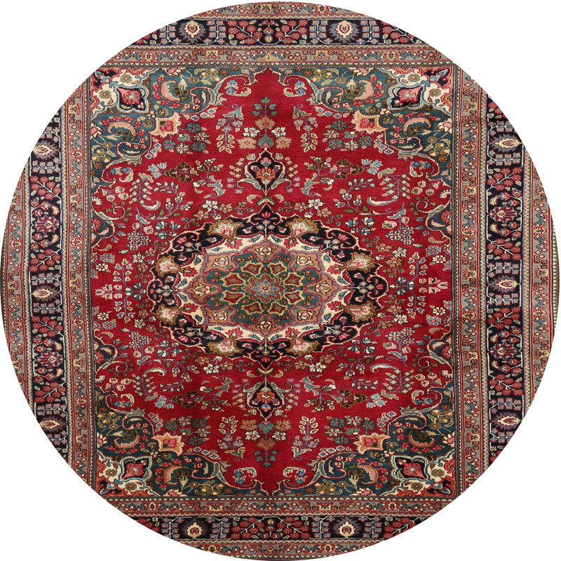 Oriental Indoor Rug, Round 7'