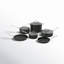 Cuisinart Chef's Classic Non Stick Hard-Anodized 10 Piece Cookware Set