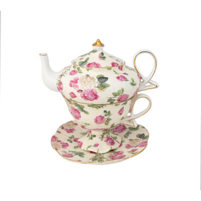 Grace's Tea Ware 12oz. Floral Teapot