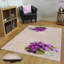 Tapis tissé élégant, 5,2 x 7,5 pieds | 100% polyester, hauteur des poils de 0,3 po, antibactérien, envers en PVC antidérapant | Lavable à la machine, impression numérique 3D | Parfait pour le salon, la chambre à coucher et la décoration intérieure-1324785366
