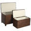 2 Piece Blanket Chest Set