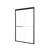72" H Semi-Frameless Double Sliding Shower Door, Bypass Shower Door, 1/4" (6Mm) Thick Sgcc Tempered Glass Door-115606674