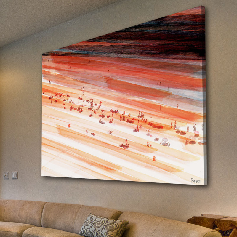 « zona sul » par parvez taj,, reproduction d’art sur toile tendue, H 12 po x l 18 po