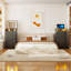 3-in-1 Dressing Table with Illuminated Mirror-2138312863