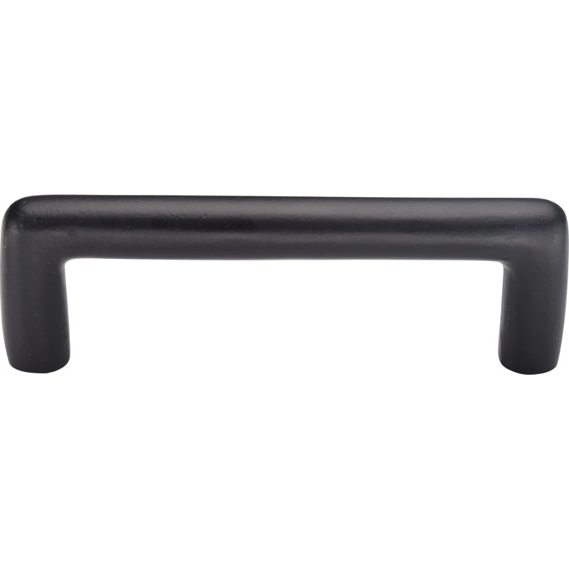 Poignée d'armoire Classic D, Noir mat, 3 3/4"