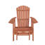 Chaise Adirondack avec repose-pieds
