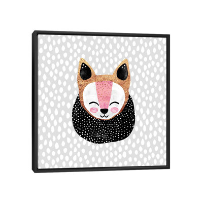« little arctique fox », impression sur toile
