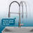 22.875 In. X 23.5 In. 19 Gallon Thermoplastic Utility Sink Set With High-Arc Coil Pull-Down Faucet-59271808-59271809