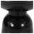 Outdoor Iron Side Tables With Flared Design, Set Of 2 , Black-2036006918