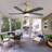Damecia 52'' Ceiling Fan with LED Lights-1444270900