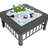 Iron Outdoor Square Fire Pit