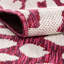 Tapis intérieur / extérieur magenta / ivoire-569270171