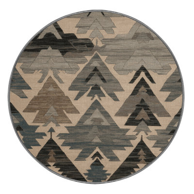 Tapis persan gris lavable à la machine