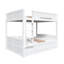 Grand lit superposé Stackhaven avec tiroirs et lit gigogne-133529072