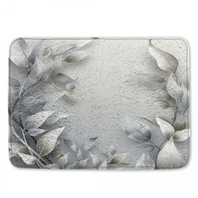 Tapis de bain Silver Leaf