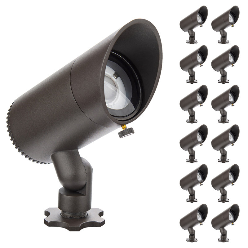 Projecteur à DEL intégré, Bronze, 3000 K, 3 W