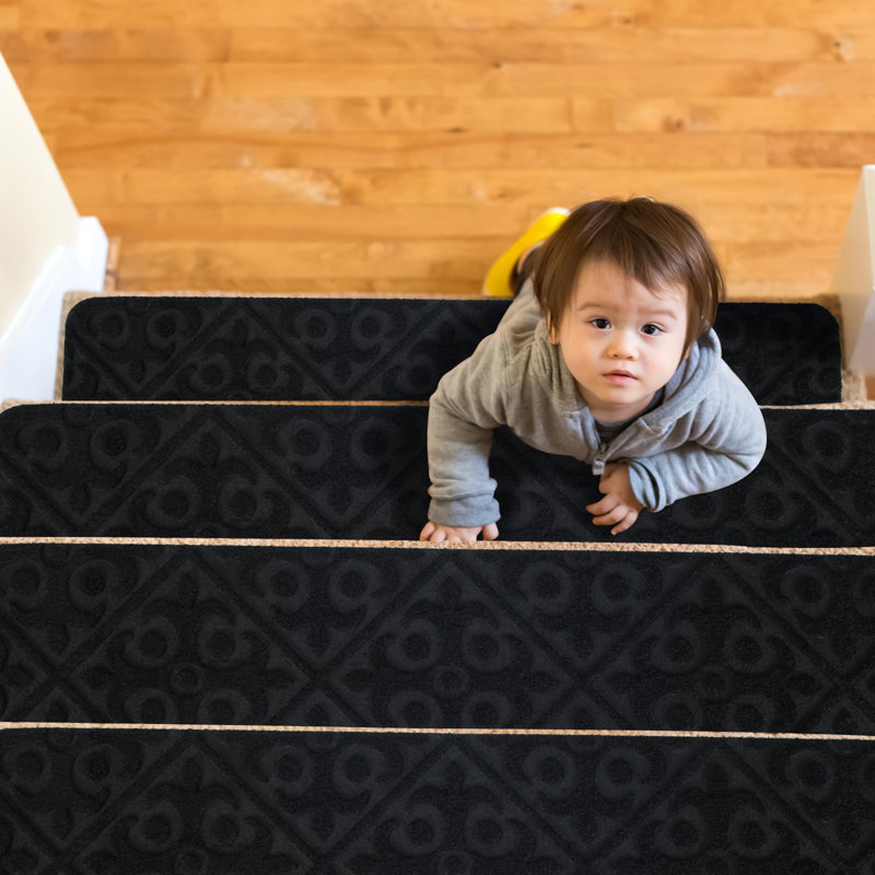 Elko Non-Slip Stair Tread, Black