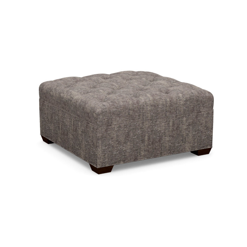 Square Ottoman, Walnut, 9637-86