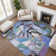 Premium Machine Washable Lubbers AMF1758 Abstract Rug