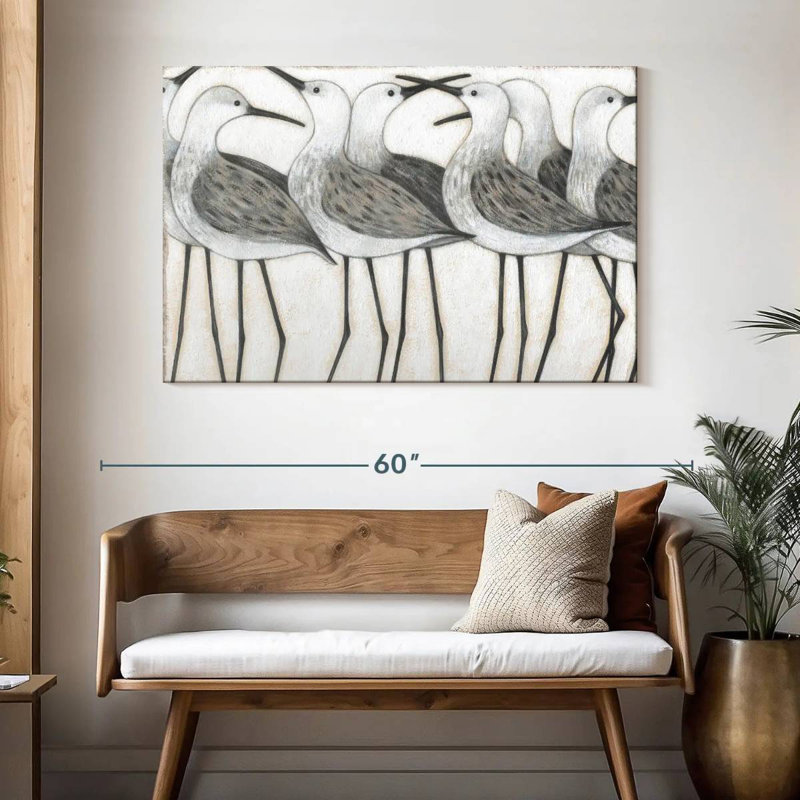 Brampt Shorebird Social, 32" H x 48" W