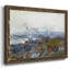 Vue de Rouen vue de la côte Sainte, reproduction d'art sur toile-96278859-96278865