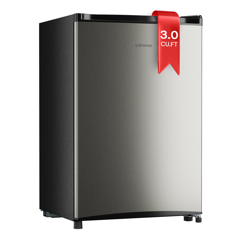 3.0 Cu.Ft Upright Freezer With Reversible Door & 5 Adjustable Thermostat,ENERGY STAR, Silver