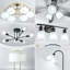 6 Pack A19 LED Bulbs, 60W Equivalent 9W, 800LM 5000K Daylight, Non-Dimmable E26 120V-138756869