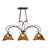 Constantine 3-Light Dimmable Linear Pendant