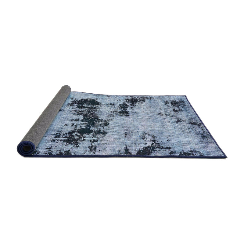 Abstract Indoor Rug, Round 6'