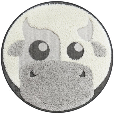 Tapis gris Brigitte