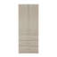 Armoire 2 portes 77,1 po H