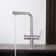 KIBI Circular 2-in-1 Single Hole Pull Out Kitchen Faucet