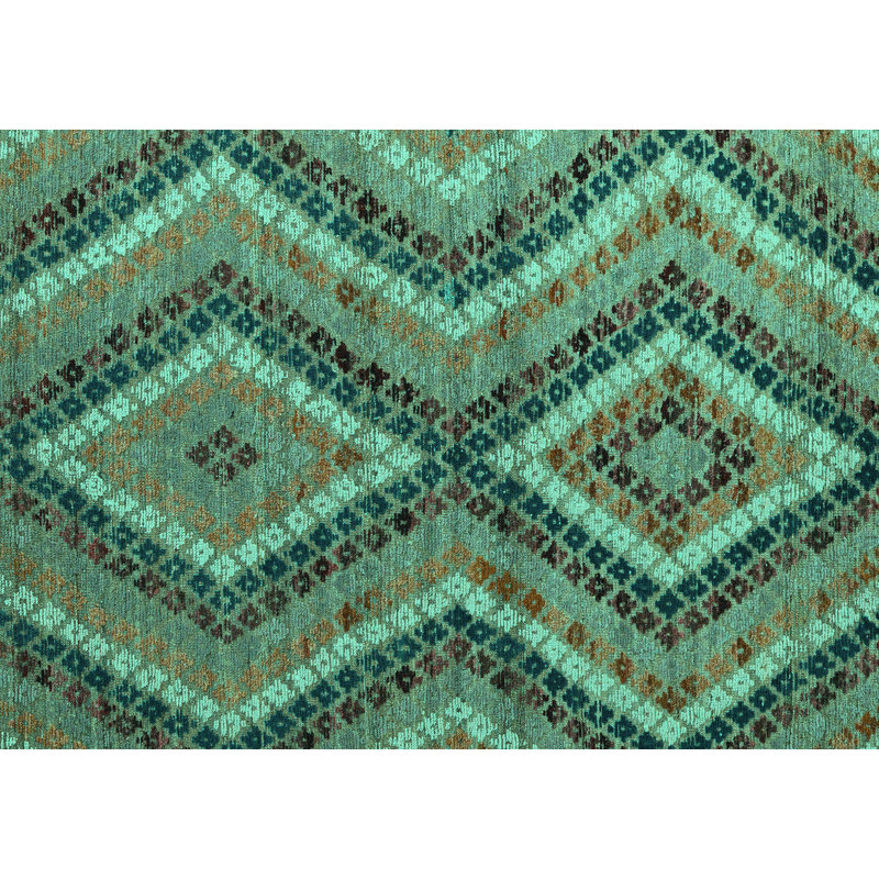 Immanuels Washable Southwestern Indoor Rug, Rectangle 2' x 4'
